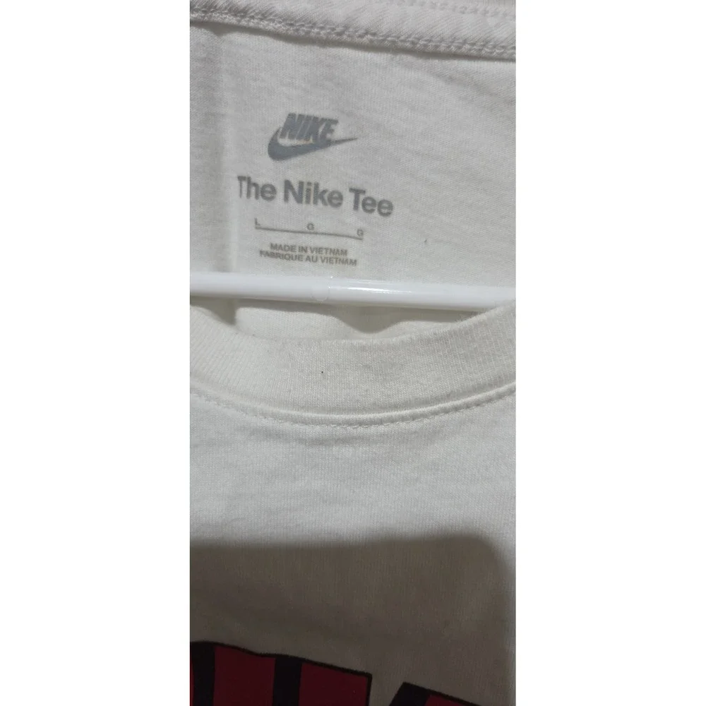 Nike Tee White Long Sleeve Shirt Unifying Through Sports Equality Men L
